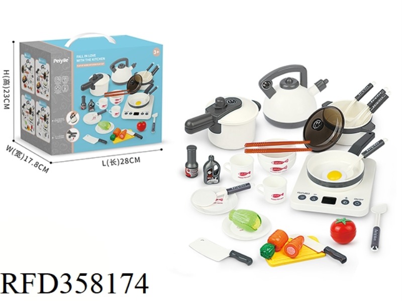 INDUCTION COOKER KITCHEN SET (CUTTING FRUIT SET)