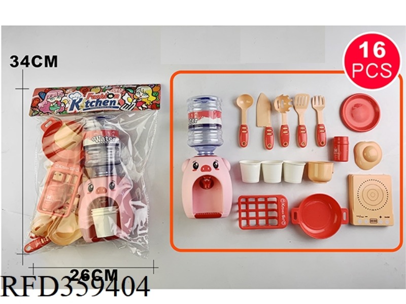 TABLEWARE COOKING GOURMET SET 16PCS