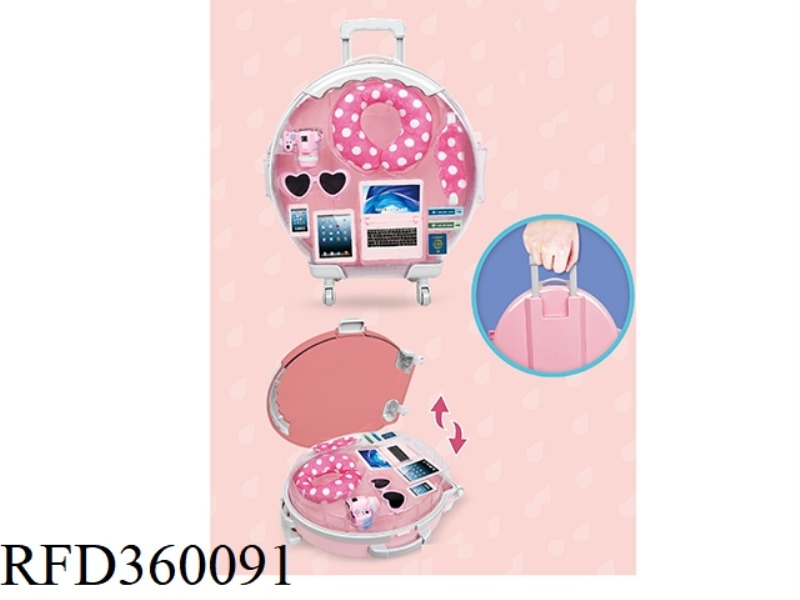 BIG ROUND TRAVEL TROLLEY CASE