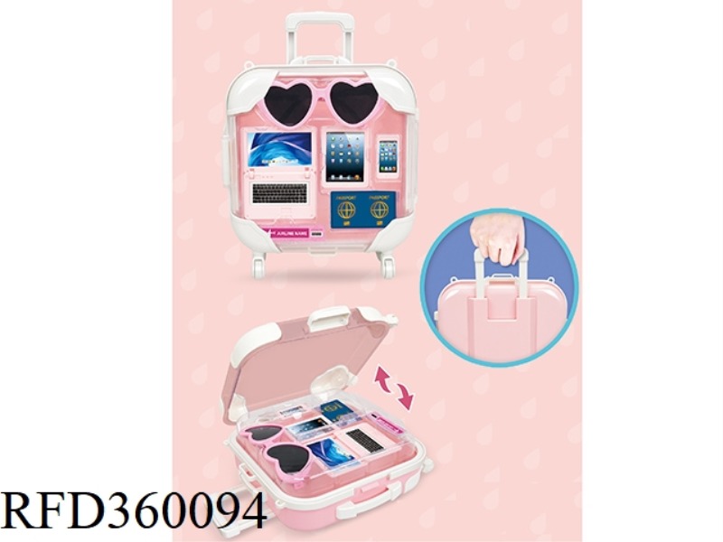 SQUARE TRAVEL TROLLEY CASE
