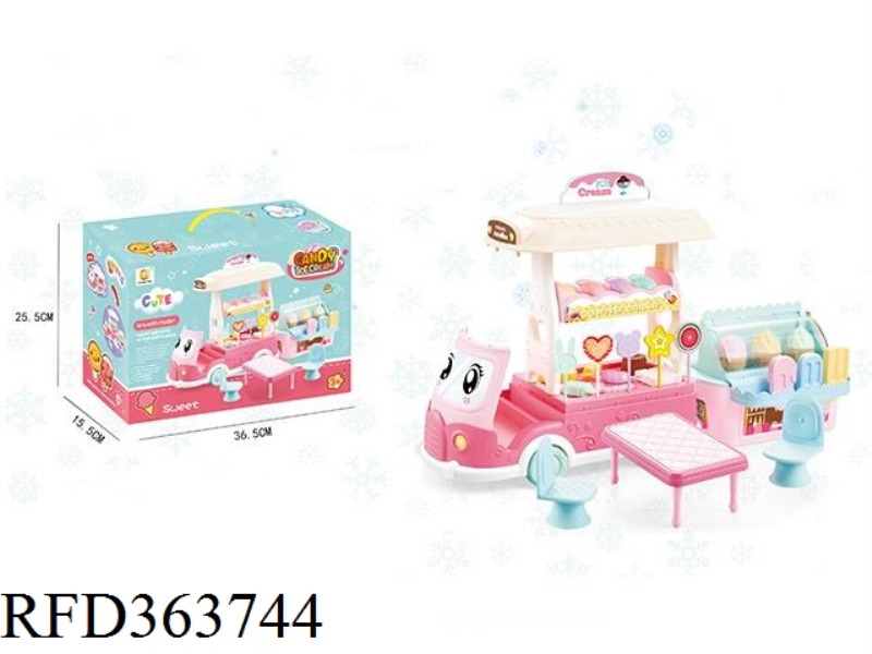 CANDY AND ICE CREAM MOBILE VANS