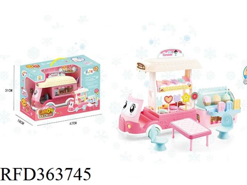 CANDY AND ICE CREAM MOBILE VANS