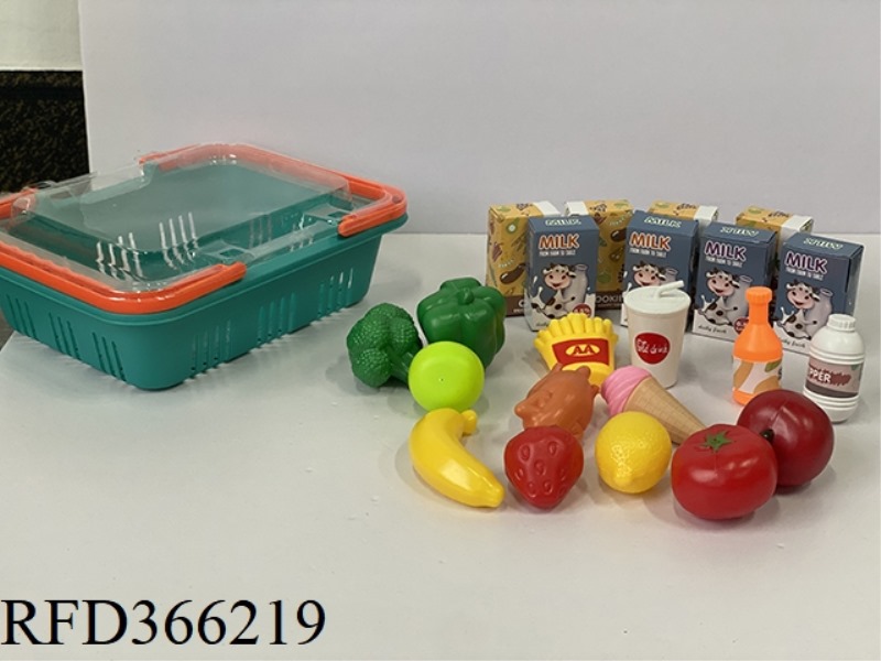 FRUIT AND VEGETABLE CHECHELE FRUIT BASKET (ORANGE)