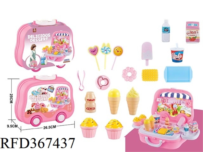 HAPPY PLAY HOUSE DESSERT SALES CART