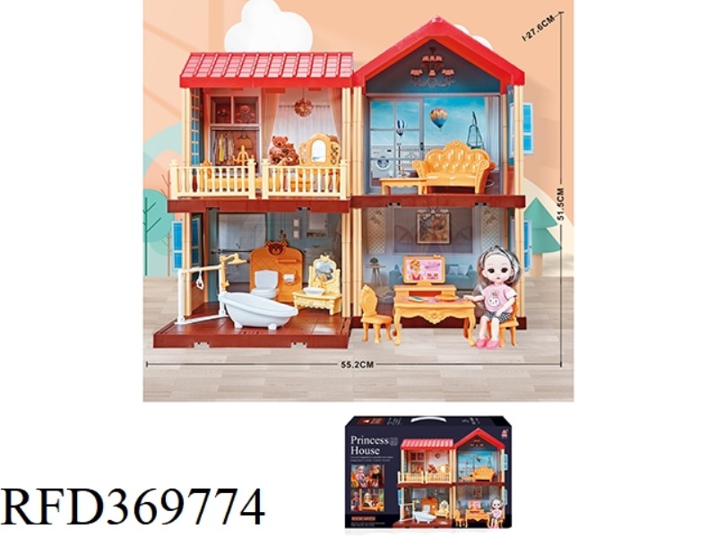 SELF-INSTALLED VILLA +6 INCH DOLL 1PCS
