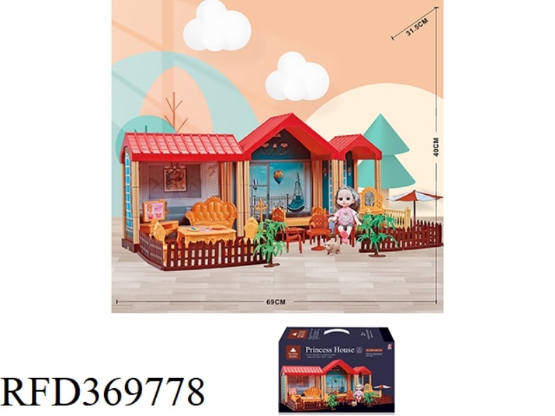 SELF-INSTALLED VILLA +6 INCH DOLL 1PCS