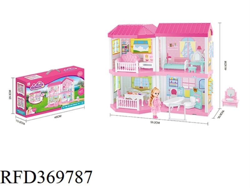 SELF-INSTALLED VILLA +5 INCH DOLL 1PCS