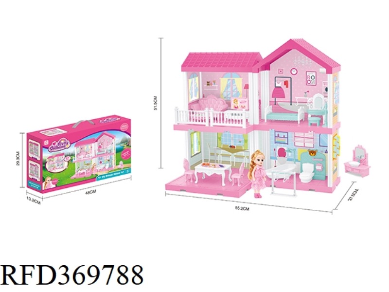 SELF-INSTALLED VILLA +5 INCH DOLL 1PCS