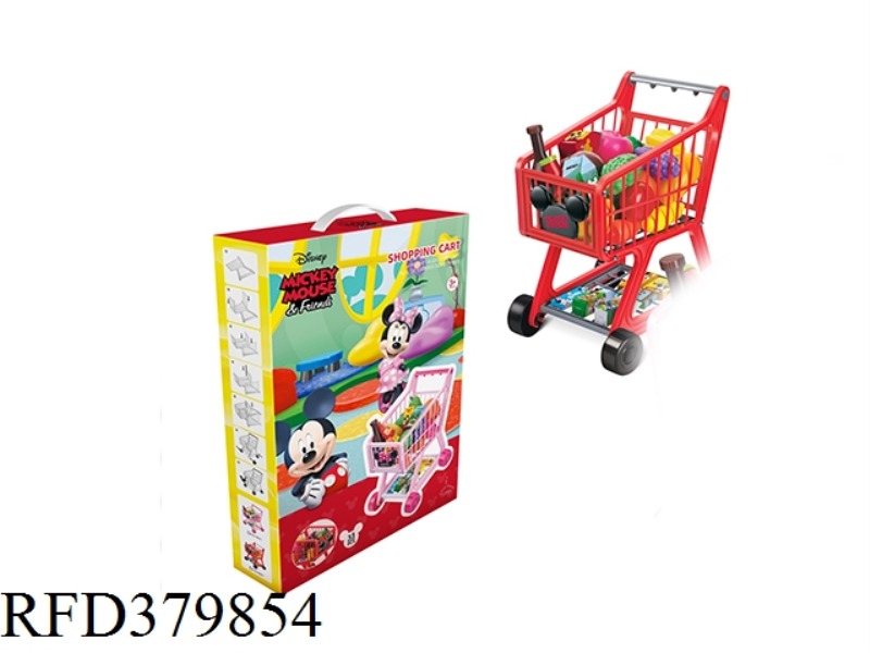 SHOPPING CART (RED)