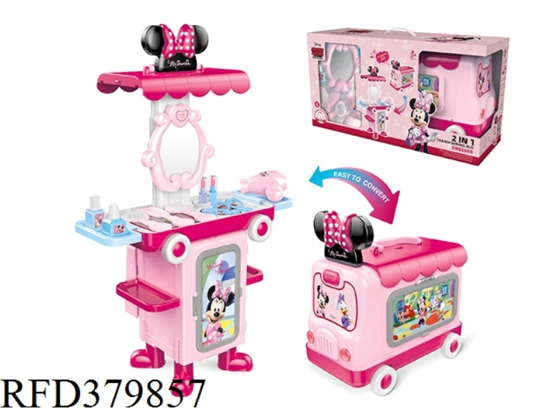 2 IN 1 DRESSER TRANSFORMATION BUS