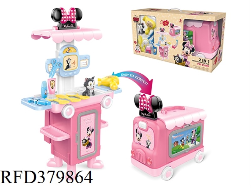 2-IN-1 MINNIE PET PLATFORM DEFORMATION BUS