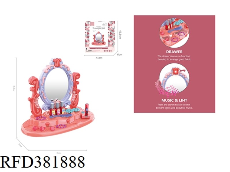 TULIP SOUND AND LIGHT DRESSING TABLE