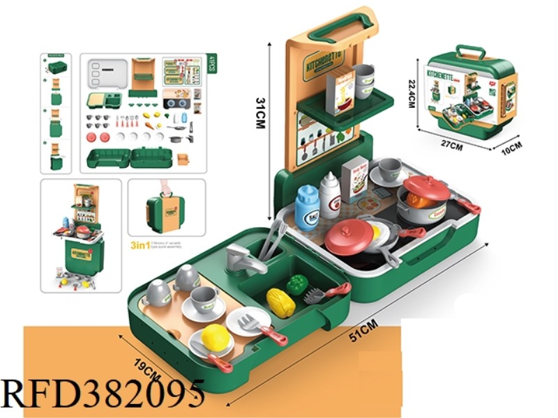 BRIEFCASE TABLEWARE 41PCS