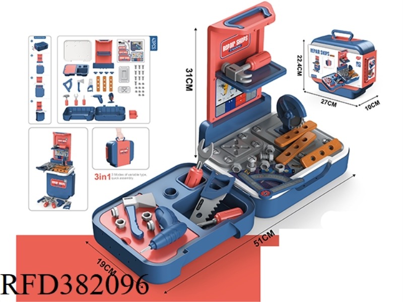 BRIEFCASE TOOL 43PCS