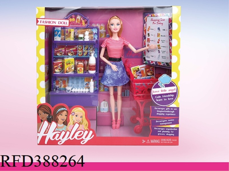 HAYLEY BARBIE SHOPPING SUPERMARKET