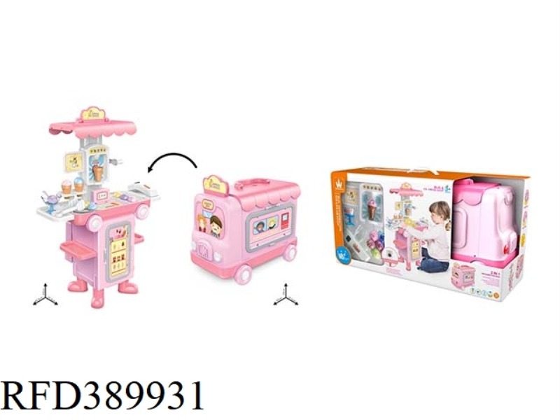 (GCC) 2 IN 1 DESSERT SHOP TRANSFORMING BUS