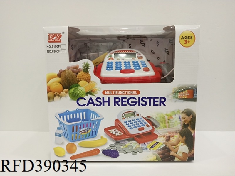 THE CASH REGISTER ENLARGES THE BASKET