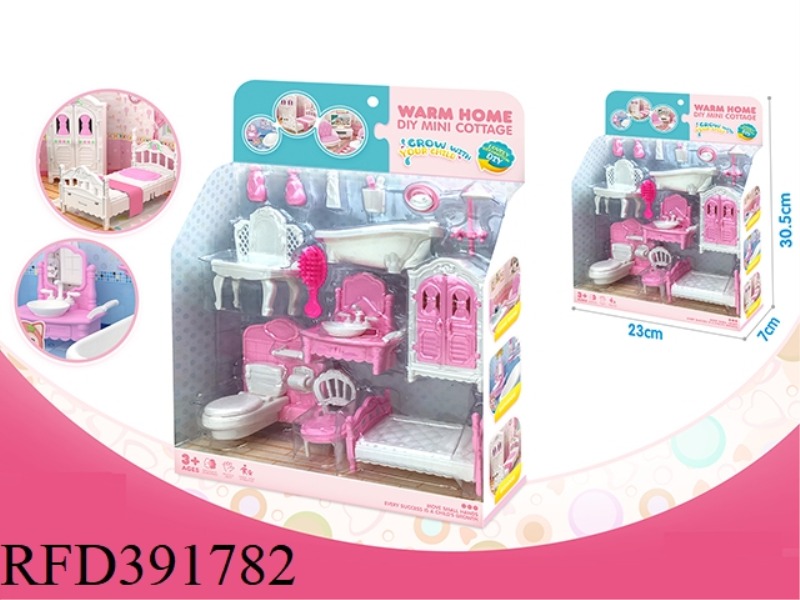 DISPLAY BOX DOUBLE BLISTER BATHROOM + ROOM