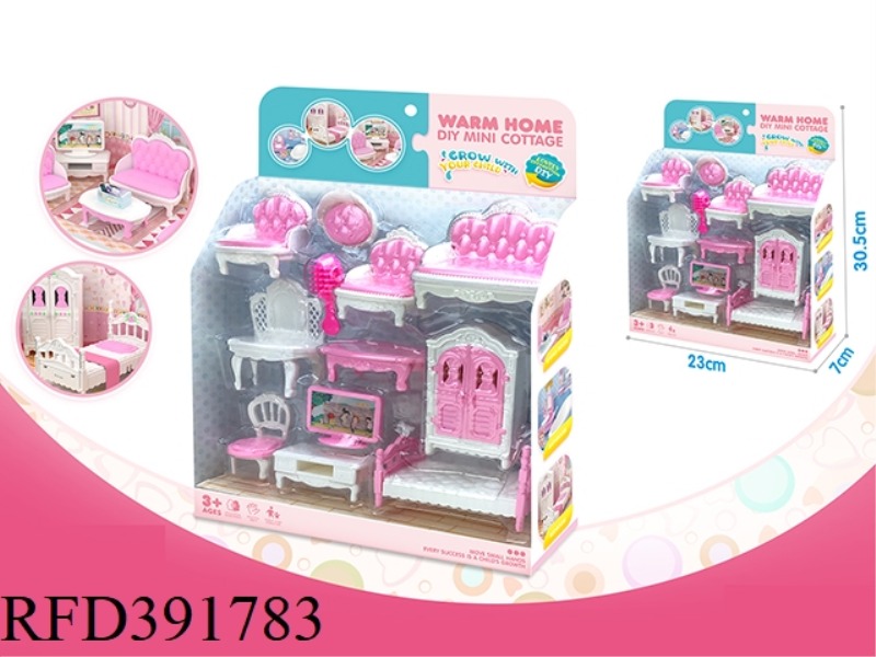 DISPLAY BOX DOUBLE BLISTER SOFA + ROOM
