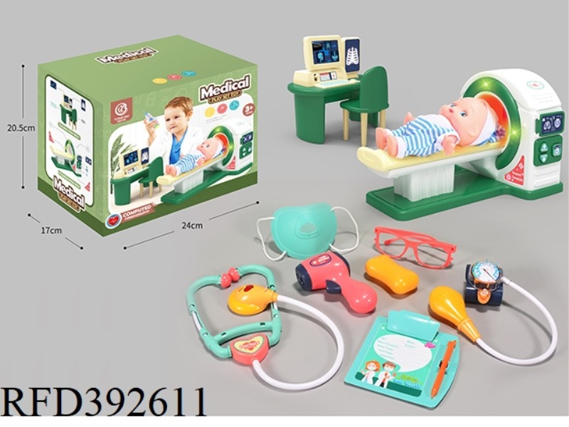 DETECTION SERIES CT MACHINE WITH ELECTRIC LIGHT VOICE + DISPLAY WITH LIGHT + CORRESPONDING DETECTION