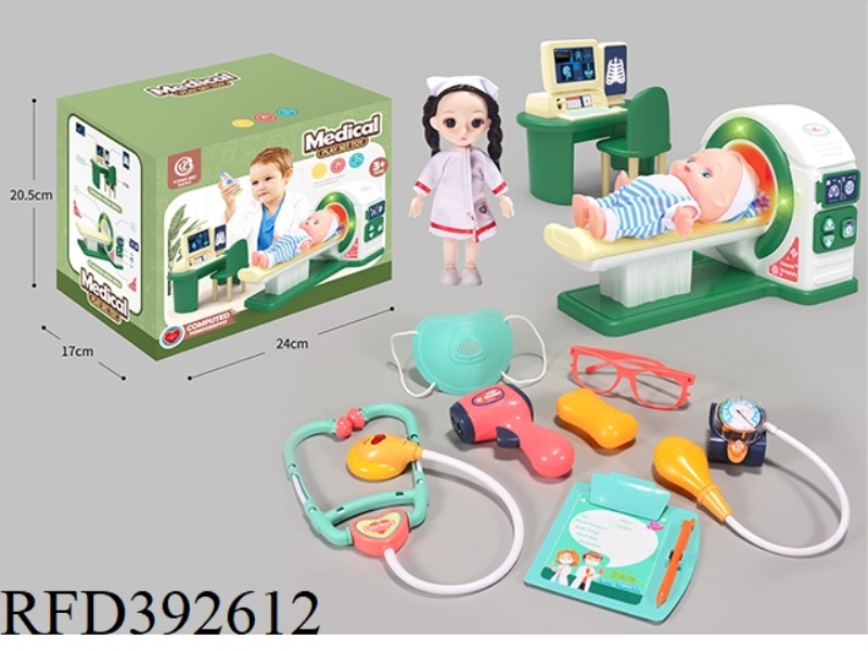 DETECTION SERIES CT MACHINE WITH ELECTRIC LIGHT VOICE + DISPLAY WITH LIGHT + CORRESPONDING DETECTION