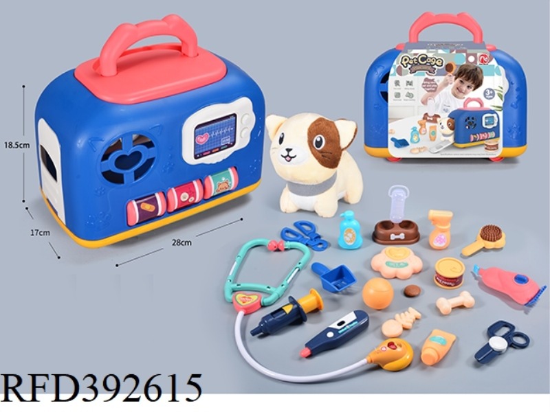 PET CAGE WITH LIGHT AND MUSIC IC FUNCTION-KITTEN CAT21PCS