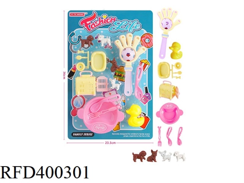 PET DOG HOUSE SET