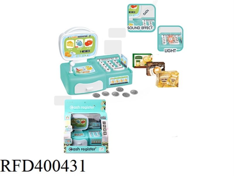 SOUND AND LIGHT CASH REGISTER