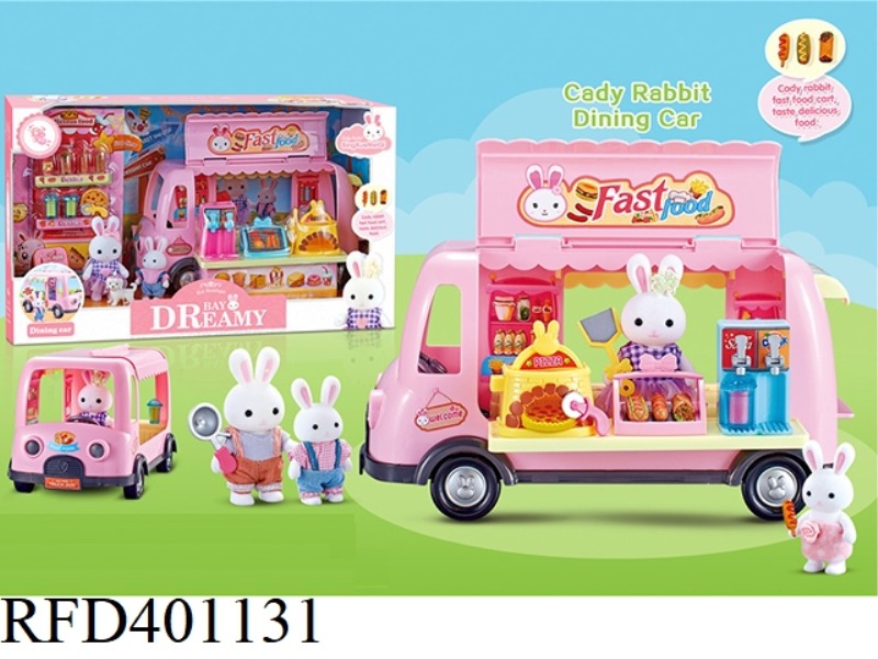 LITTLE WHITE RABBIT FAST FOOD TRUCK