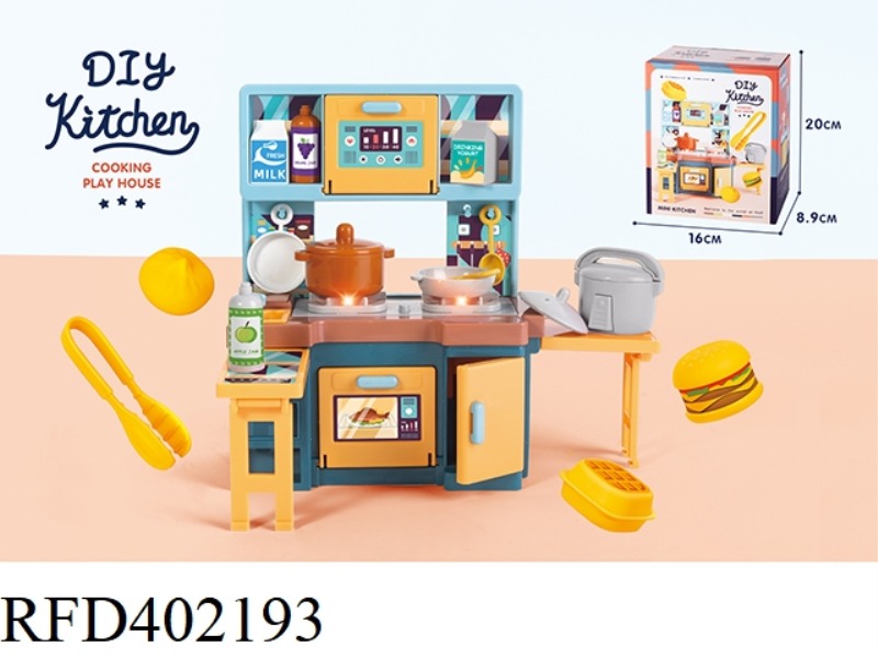 PLAY HOUSE PUZZLE KITCHEN