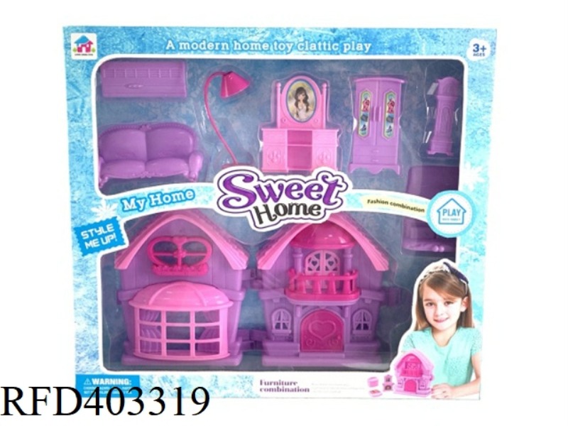 BOY GIRL TOY PLAY HOUSE FURNITURE VILLA