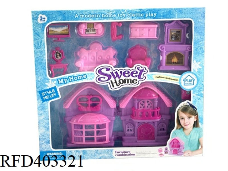 BOY GIRL TOY PLAY HOUSE FURNITURE VILLA