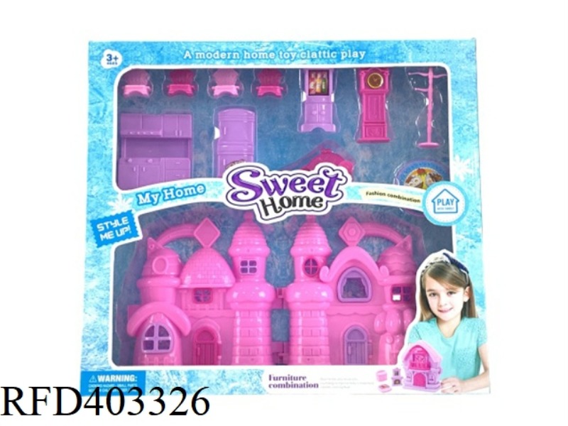 BOY GIRL TOY PLAY HOUSE FURNITURE VILLA