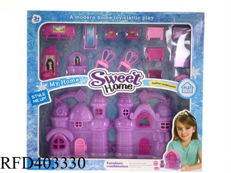 BOY GIRL TOY PLAY HOUSE FURNITURE VILLA