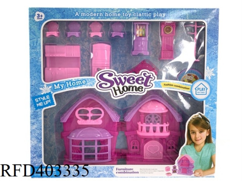 BOY GIRL TOY PLAY HOUSE FURNITURE VILLA