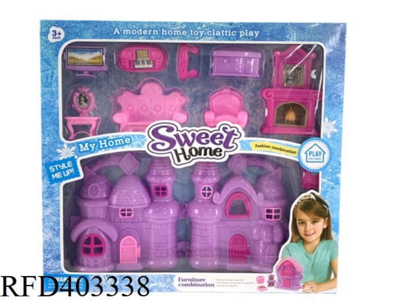 BOY GIRL TOY PLAY HOUSE FURNITURE VILLA