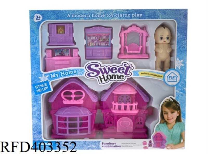TOY PLAY HOUSE FURNITURE VILLA