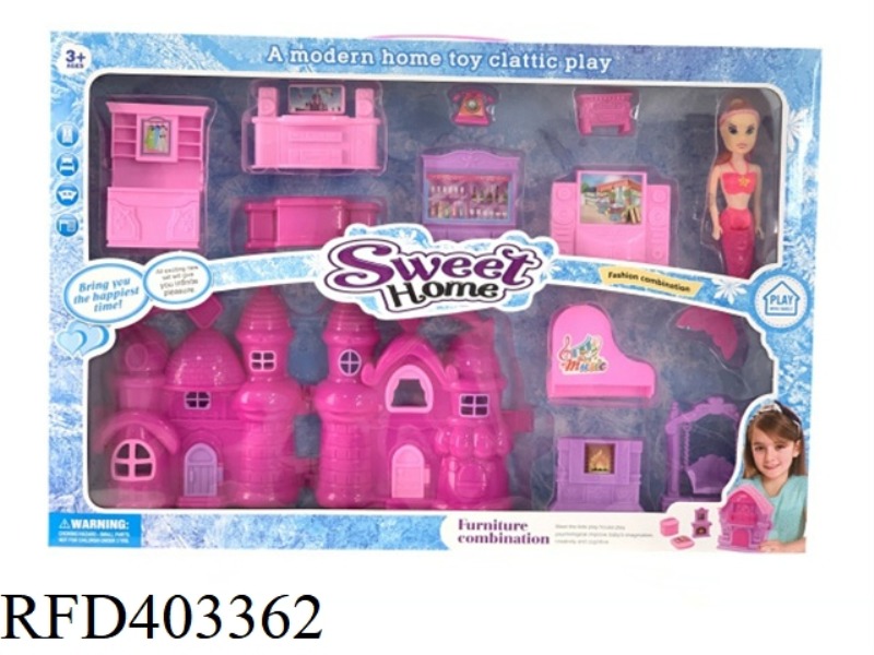 TOY PLAY HOUSE FURNITURE VILLA