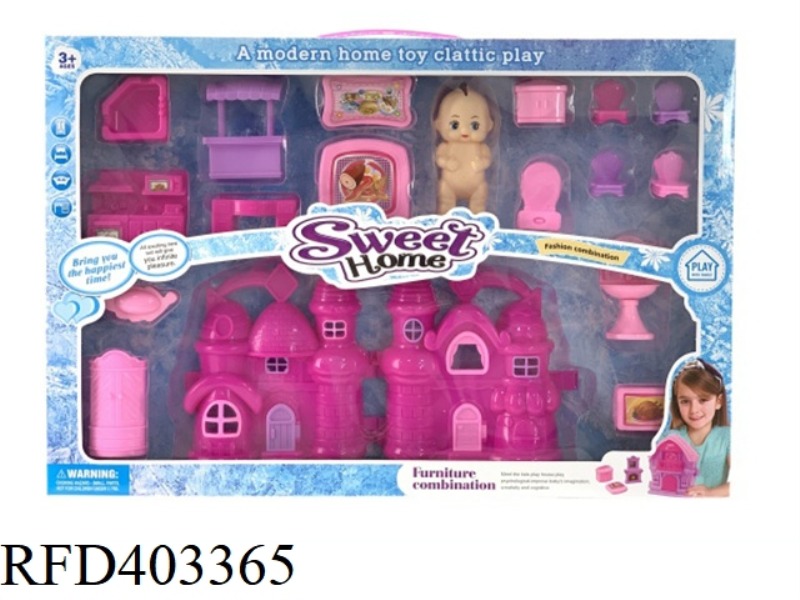 TOY PLAY HOUSE FURNITURE VILLA