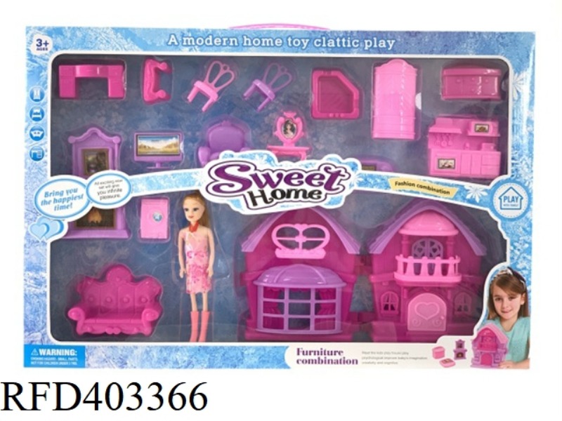 TOY PLAY HOUSE FURNITURE VILLA
