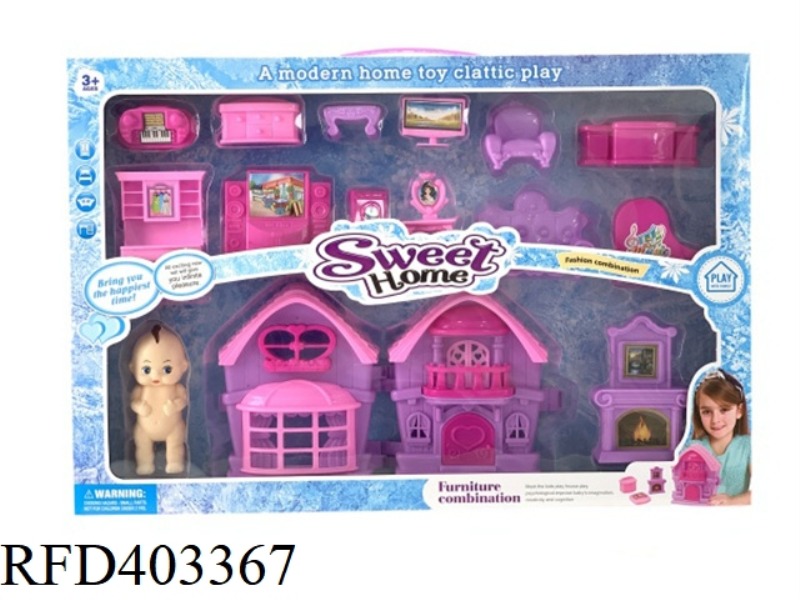 TOY PLAY HOUSE FURNITURE VILLA
