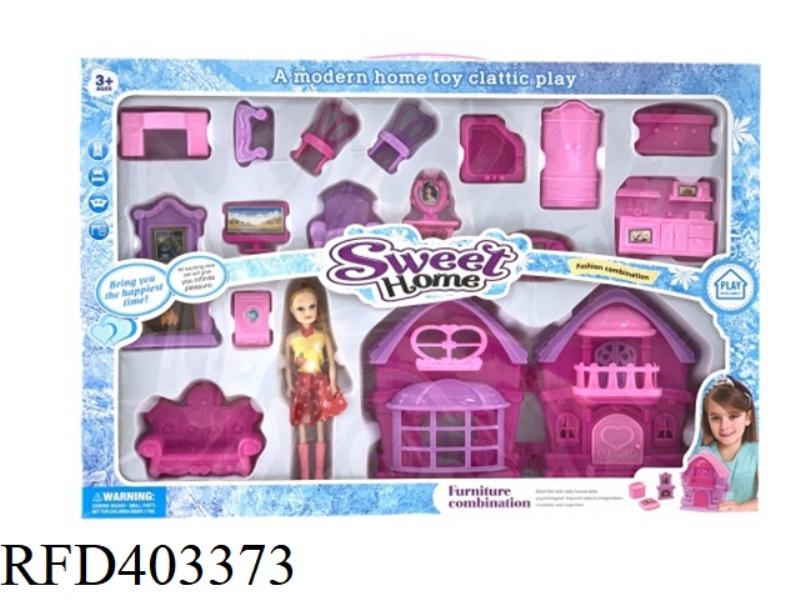 TOY PLAY HOUSE FURNITURE VILLA