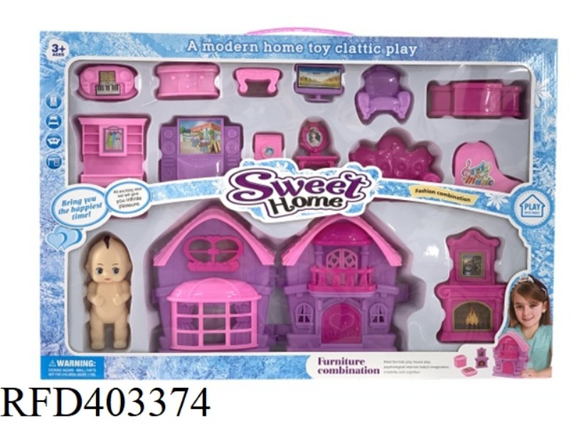 TOY PLAY HOUSE FURNITURE VILLA