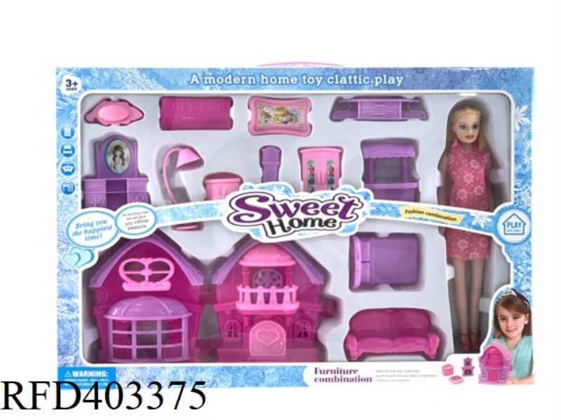 TOY PLAY HOUSE FURNITURE VILLA