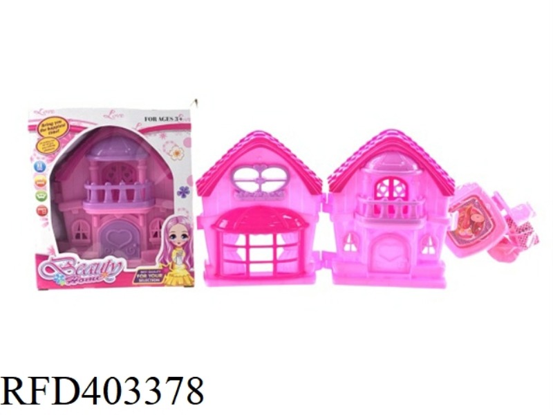 PLAY HOUSE FURNITURE VILLA CAN BE STORED