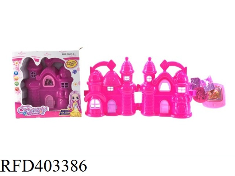 PLAY HOUSE FURNITURE VILLA CAN BE STORED