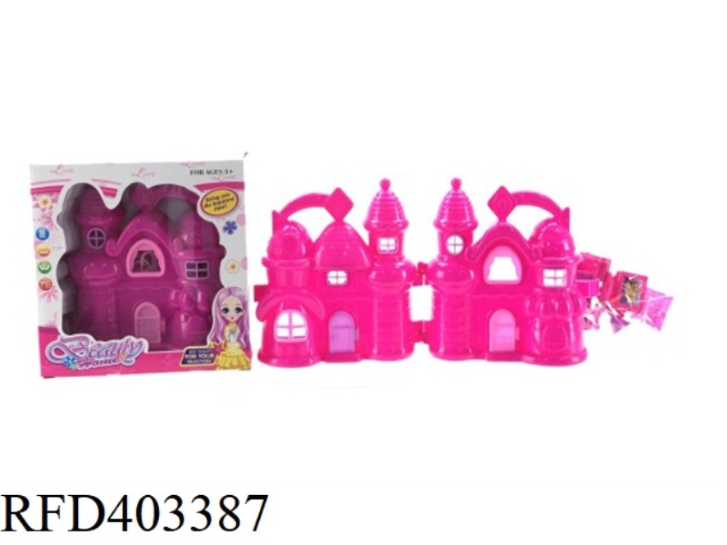PLAY HOUSE FURNITURE VILLA CAN BE STORED