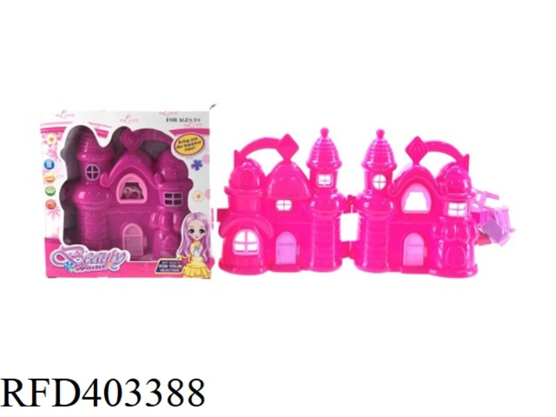 PLAY HOUSE FURNITURE VILLA CAN BE STORED