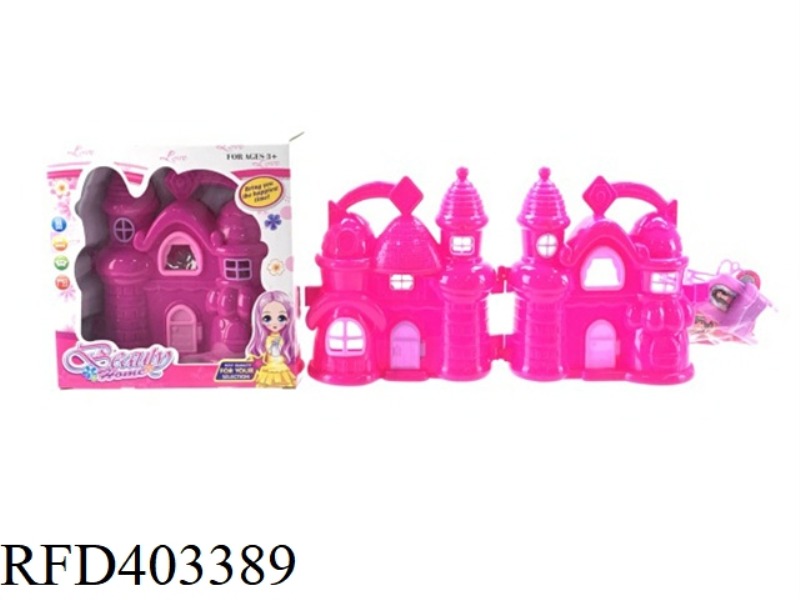 PLAY HOUSE FURNITURE VILLA CAN BE STORED