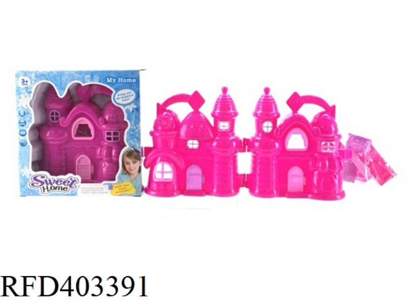 PLAY HOUSE FURNITURE VILLA CAN BE STORED